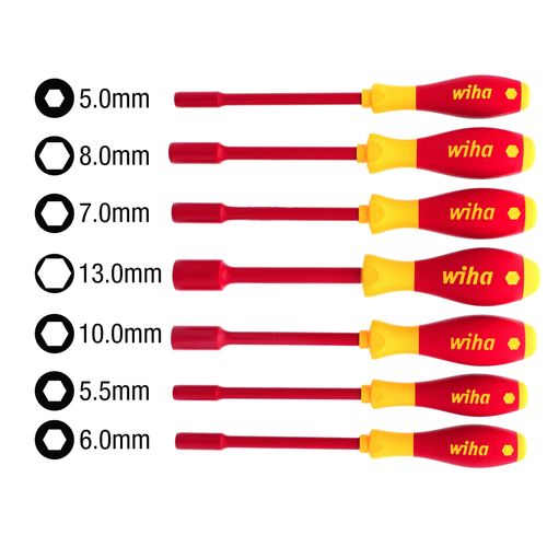Main product image of 7-Piece Insulated SoftFinish Nut Driver Set - Metric