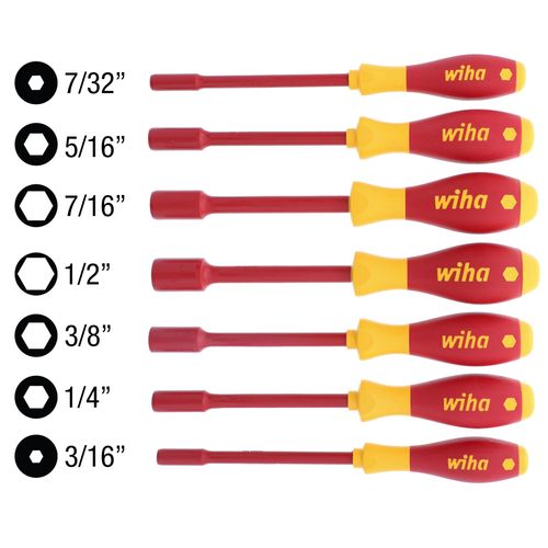 Main product image of 7-Piece Insulated SoftFinish Nut Driver Set - Inch