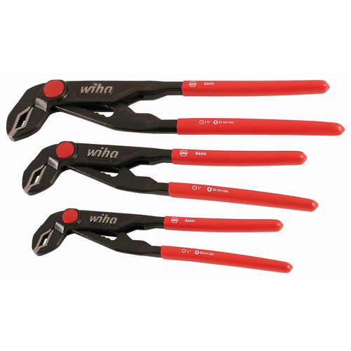 Main product image of 3-Piece Classic Grip V-Jaw Tongue & Groove Pliers Set
