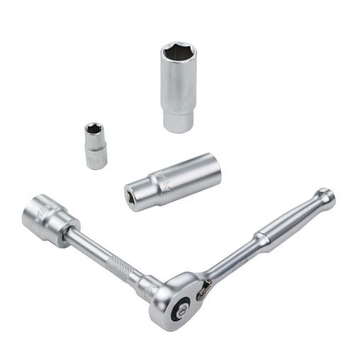 Main product image of 27-Piece, 1/4" Drive Standard & Deep Socket Tray Set - Metric