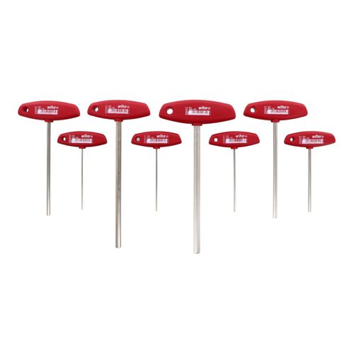 Main product image of 8-Piece SoftGrip Dual Drive Ball End Hex T-Handle Set, Metric, 33493