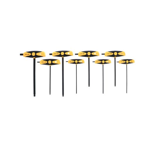 Main product image of 8-Piece SoftGrip Hex T-Handle Set - SAE