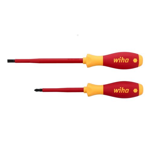 Main product image of 2-Piece Insulated SoftFinish Slotted & Phillips Screwdriver Set