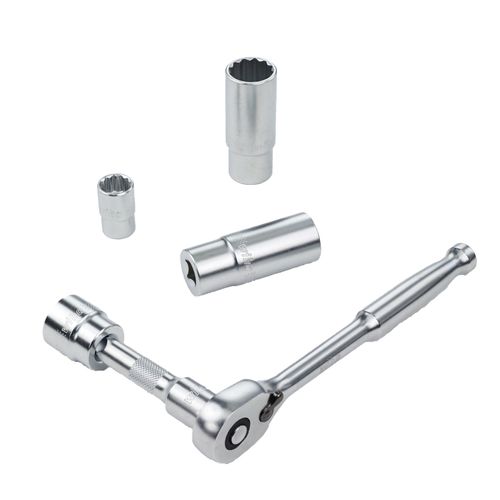 Main product image of 24-Piece, 3/8" Drive Standard and Deep Socket Tray Set - Metric