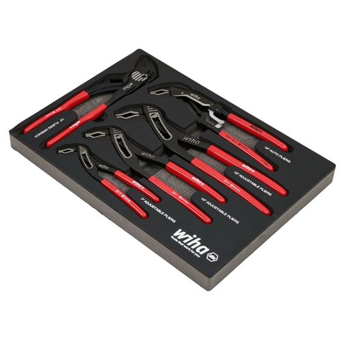 Main product image of 5-Piece Classic Grip V-Jaw Tongue & Groove Pliers Tray Set