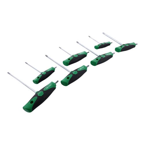 Main product image of 7-Piece T-Handle Torx Key Set, T10 to T40, 36497