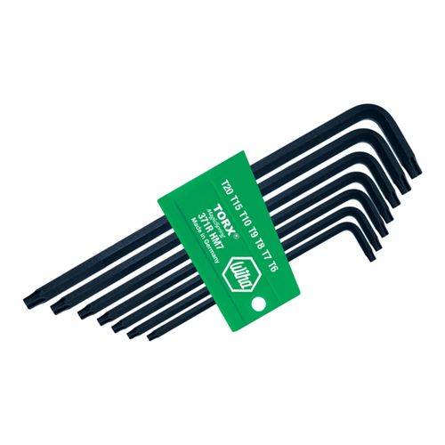 Main product image of 7-Piece L-Handle Torx Key Set, T6 to T20, 37190