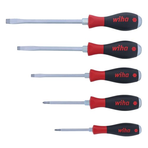 Main product image of 5-Piece SoftFinish XHeavy Duty Slotted & Phillips Screwdriver Set