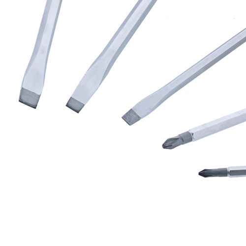 Main product image of 5-Piece SoftFinish XHeavy Duty Slotted & Phillips Screwdriver Set