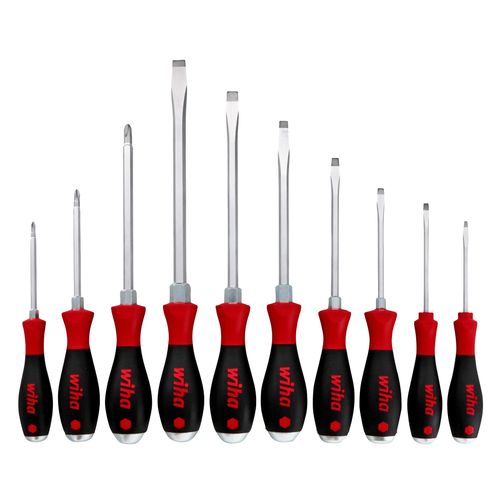 Main product image of 10-Piece SoftFinish XHeavy Duty Slotted & Phillips Screwdriver Set