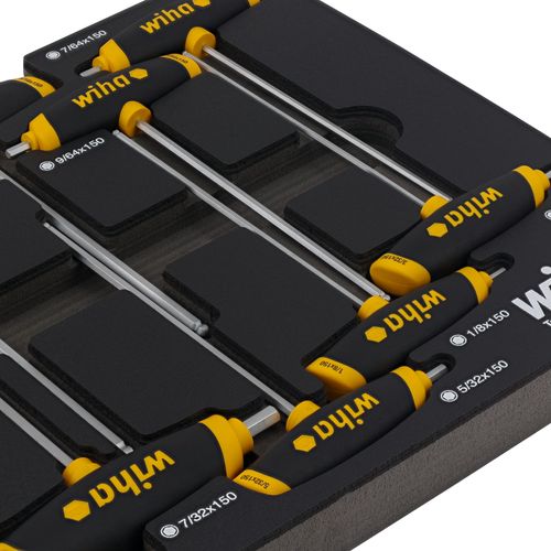 Main product image of 10-Piece SoftGrip Dual-Drive Hex T-Handle Tray Set - SAE