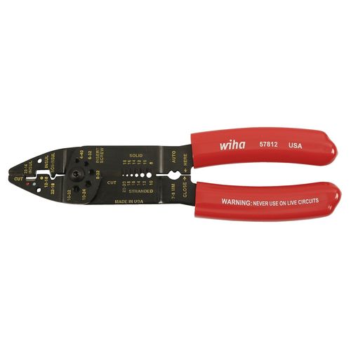 Main product image of 8-1/2" Classic Grip Wire Stripper/Cutter/Crimper