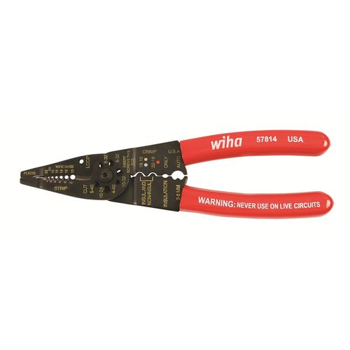 Main product image of 8-1/4" Classic Grip Wire Stripper/Crimper