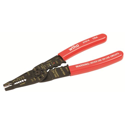 Main product image of 8-1/4" Classic Grip Wire Stripper/Crimper