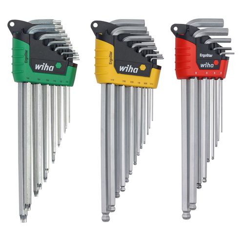 Main product image of 35-Piece ErgoStar L-Key Tray Set (SAE, Metric & Torx)