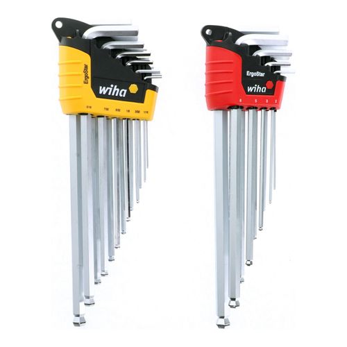 Main product image of 22-Piece MagicRing Ball End Hex L-Key Set, SAE/Metric, 66992