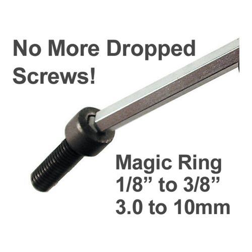 Main product image of 22-Piece MagicRing Ball End Hex L-Key Set, SAE/Metric, 66992