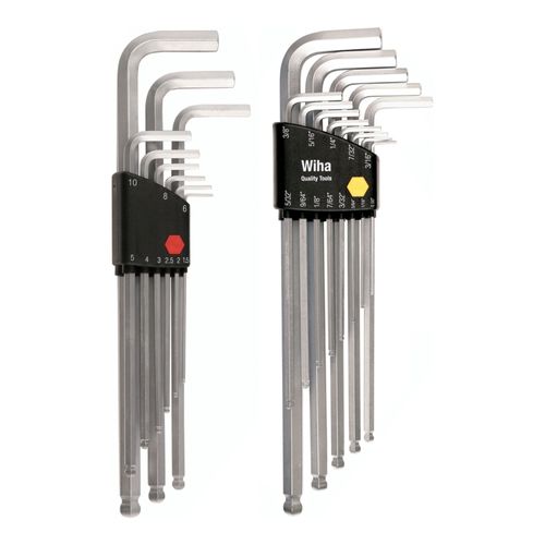 Main product image of 22-Piece Ball End Hex L-Key Set, SAE/Metric, 66993