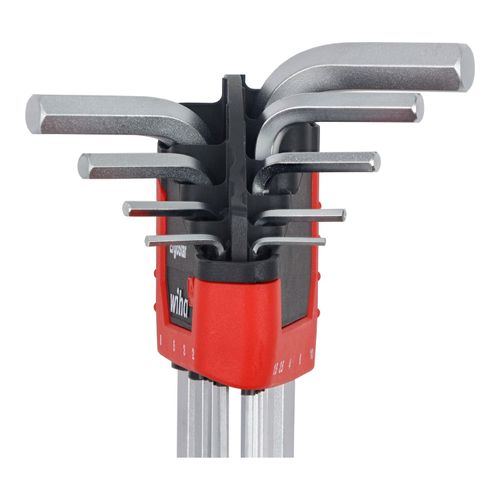 Main product image of 9-Piece ErgoStar Ball End Hex L-Key Set, Metric, 66996