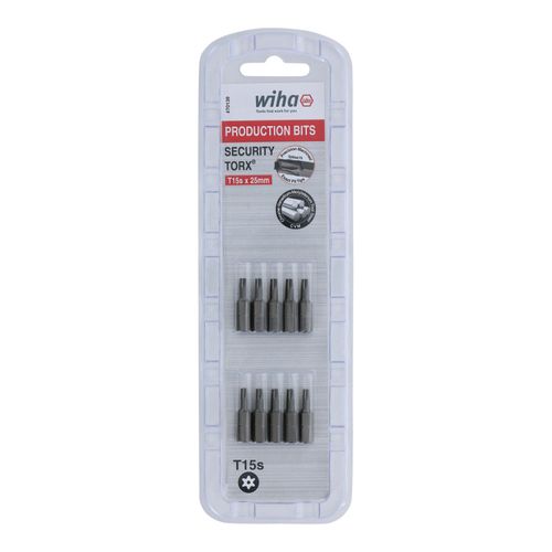 Main product image of 1/4" Drive T15 Tamperproof Torx Screwdriver Bit, 70139