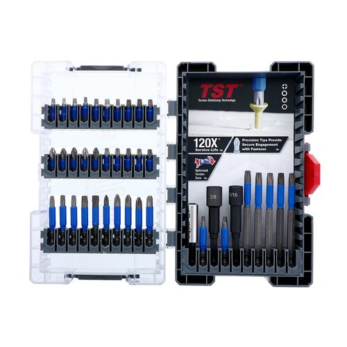 Main product image of 40-Piece TerminatorBlue Impact Bit Set