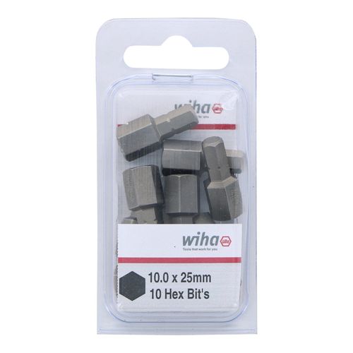 Main product image of Hex Screwdriver Insert Bit, 1/4" Drive, 1" OAL, 71324
