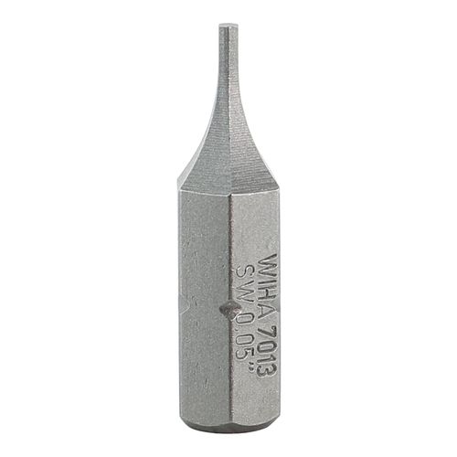 Main product image of Hex Screwdriver Insert Bit, 1/2" Hex, 1/4" Drive, 1" OAL, 71329