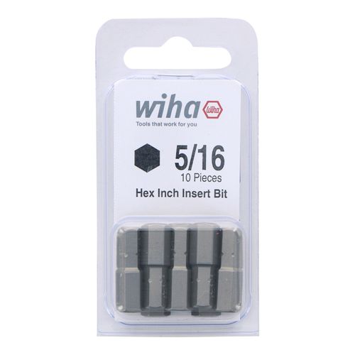 Main product image of Hex Screwdriver Insert Bit, 1/4" Drive, 1" OAL, 71353