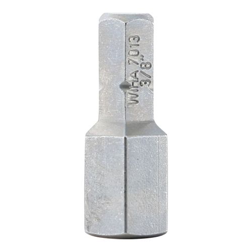 Main product image of Hex Screwdriver Insert Bit, 3/8" Hex, 1/4" Drive, 1" OAL, 71356