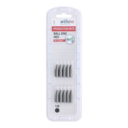 Main product image of Hex Screwdriver Insert Bit, 1/4" Drive, 1/8" Hex, 1" OAL, 71703