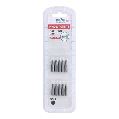 Main product image of Hex Screwdriver Insert Bit, 1/4" Drive, 1" OAL, 71704