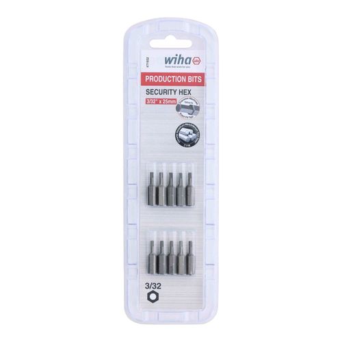 Main product image of Hex Screwdriver Insert Bit, 1/4" Drive, 1" OAL, 71932