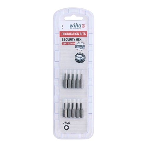 Main product image of Hex Screwdriver Insert Bit, 1/4" Drive, 1" OAL, 71934