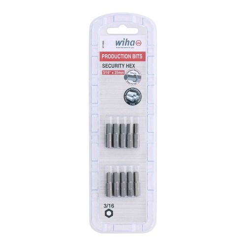 Main product image of Hex Screwdriver Insert Bit, 1/4" Drive, 1" OAL, 71955