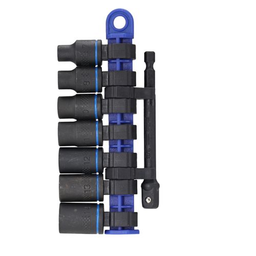 Main product image of 8-Piece, 3/8" Drive Impact Socket Set - Metric