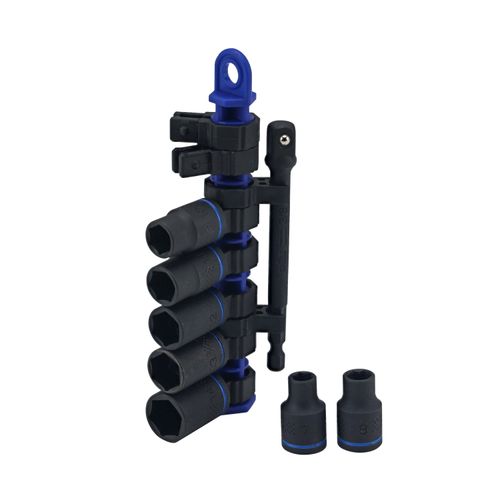 Main product image of 8-Piece, 3/8" Drive Impact Socket Set - Metric