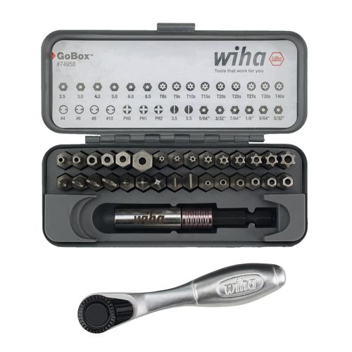 Main product image of 32-Piece GoBox Security Bit Set with Mini Ratchet