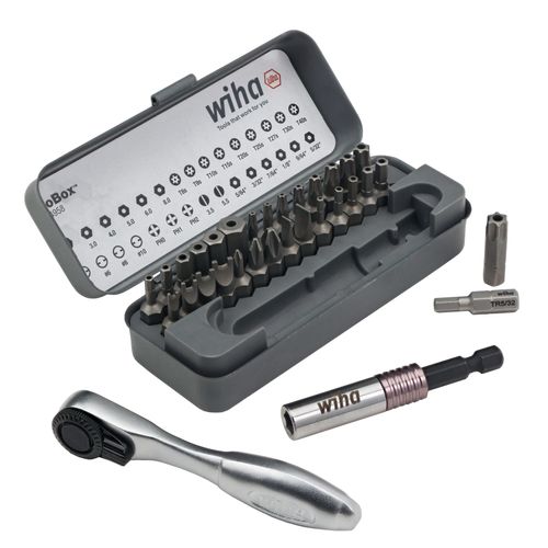 Main product image of 32-Piece GoBox Security Bit Set with Mini Ratchet