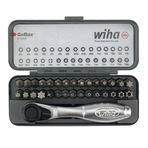Main product image of 32-Piece GoBox Master Torx Bit Set with Mini Ratchet
