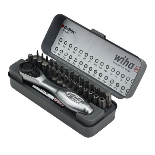 Main product image of 32-Piece GoBox Master Torx Bit Set with Mini Ratchet