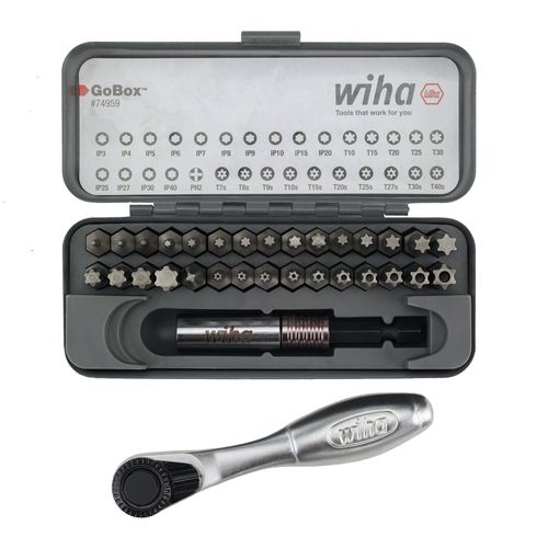 Main product image of 32-Piece GoBox Master Torx Bit Set with Mini Ratchet