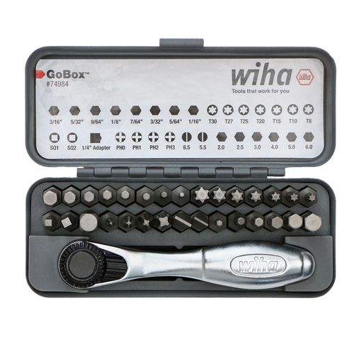 Main product image of 32-Piece GoBox St&ard Bit Set with Mini Ratchet