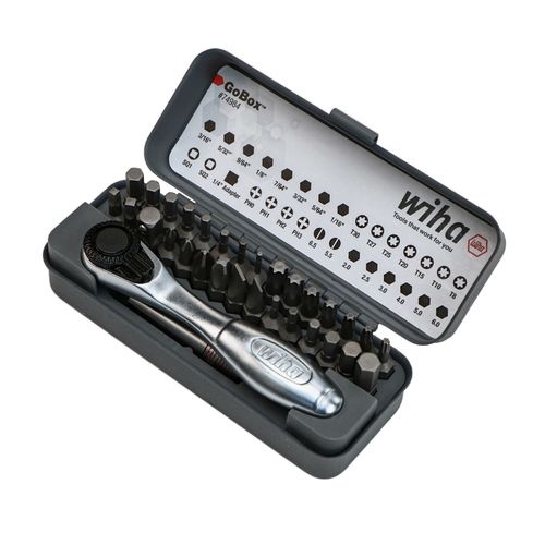 Main product image of 32-Piece GoBox St&ard Bit Set with Mini Ratchet