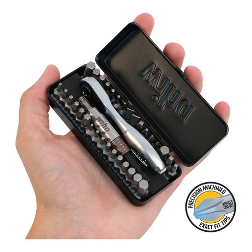 Main product image of Hex, Phillips, Slotted, Square & Torx Screwdriver Insert Bit Set, 74996