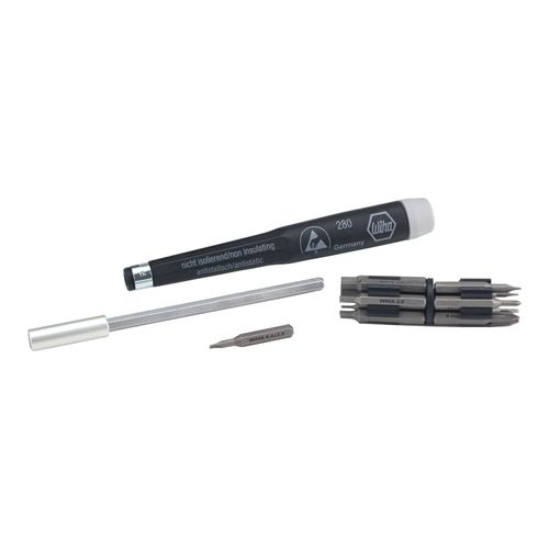 Main product image of Hex, Phillips & Slotted Screwdriver Insert Bit Set, 75095