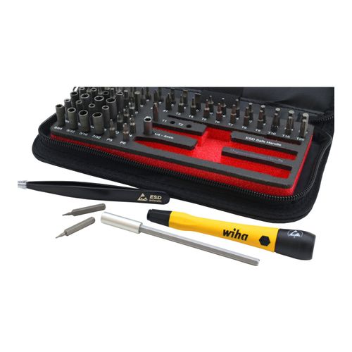 Main product image of Hex, Phillips, Slotted & Torx Screwdriver Insert Bit Set, 75968