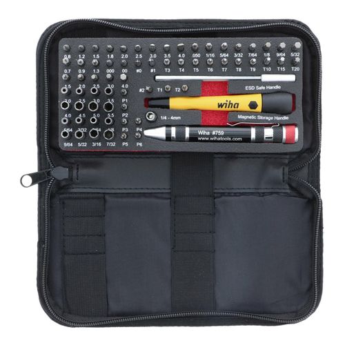 Main product image of Hex, Phillips, Slotted & Torx Screwdriver Insert Bit Set, 75971