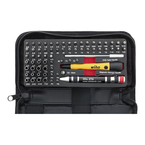 Main product image of Hex, Phillips, Slotted & Torx Screwdriver Insert Bit Set, 75971