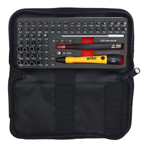 Main product image of Hex, Phillips, Slotted & Torx Screwdriver Insert Bit Set, 75977