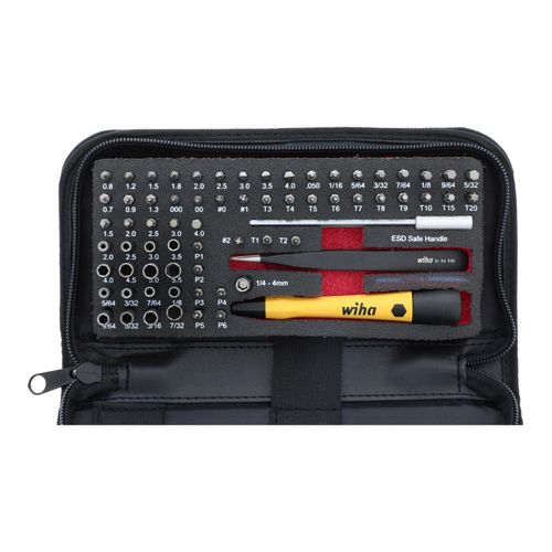 Main product image of Hex, Phillips, Slotted & Torx Screwdriver Insert Bit Set, 75977